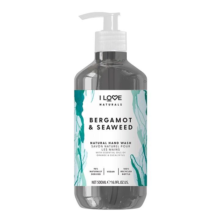 I Love Naturals Bergamot & Seaweed Hand Wash 500ml - BeesActive Australia