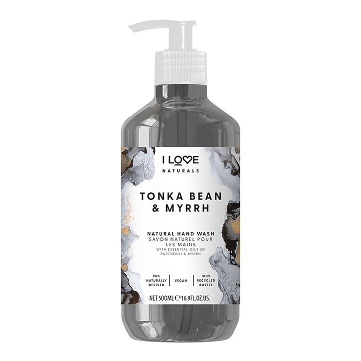 I Love Naturals Hand Wash Tonka Bean & Myrrh 500ml - BeesActive Australia