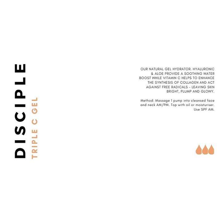 Disciple Triple C Gel Hydrator 50ml - BeesActive Australia