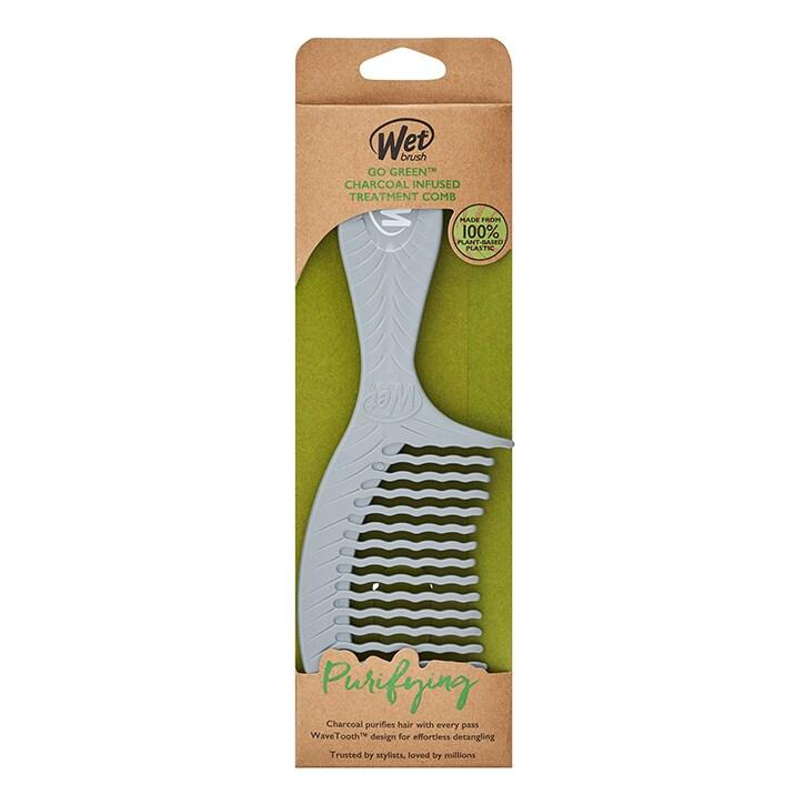WetBrush Go Green Detangling Comb - Charcoal - BeesActive Australia