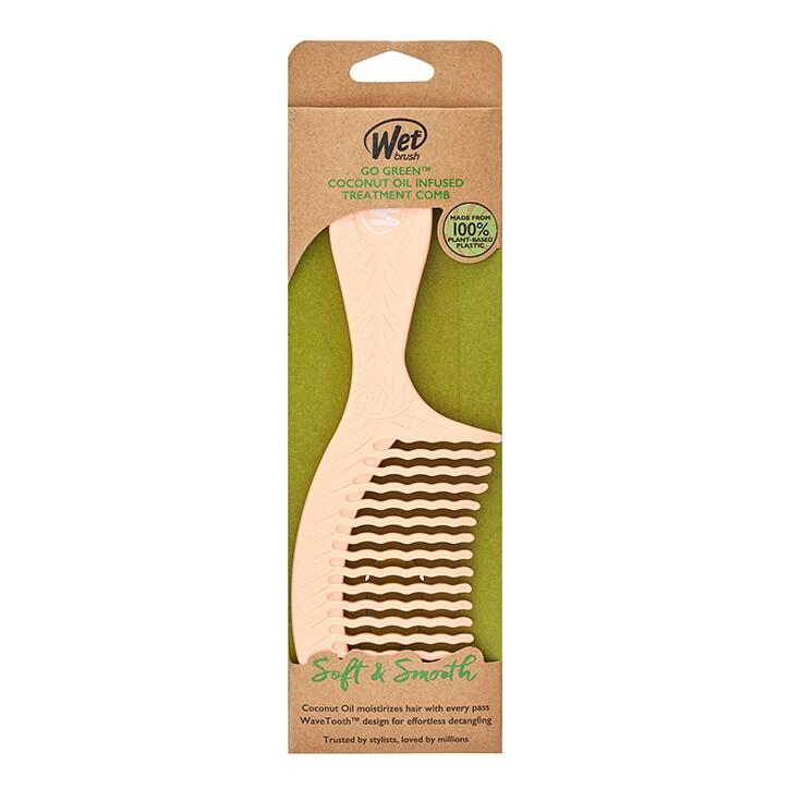 WetBrush Go Green Detangling Comb - Coconut Oil - BeesActive Australia