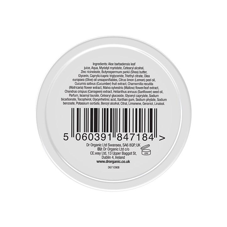 Dr Organic Cream Deodorant Aloe and Cucumber 50ml - BeesActive Australia