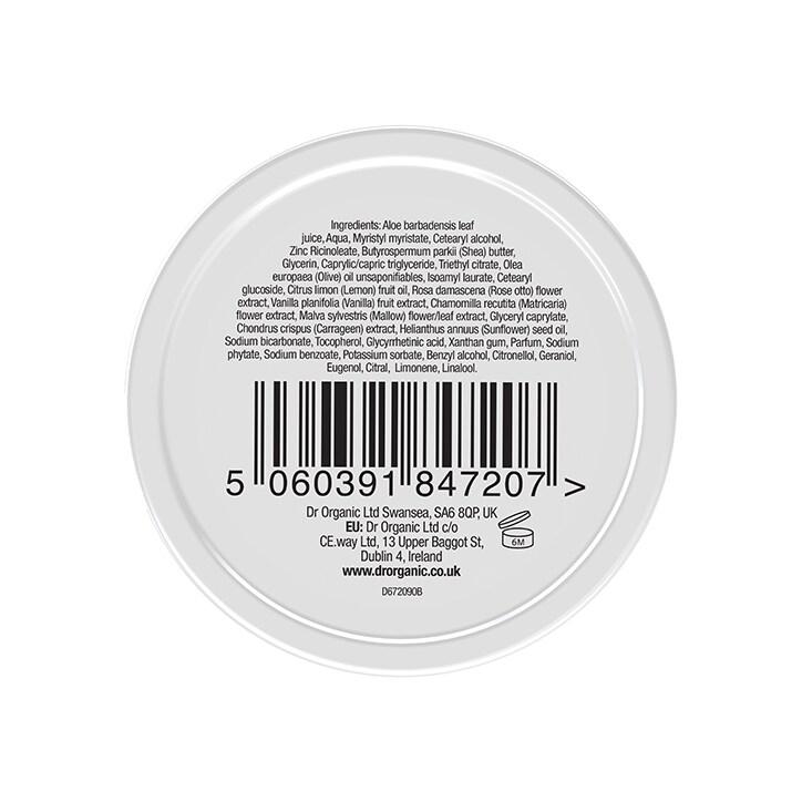 Dr Organic Cream Deodorant Rose and Vanilla 50ml - BeesActive Australia