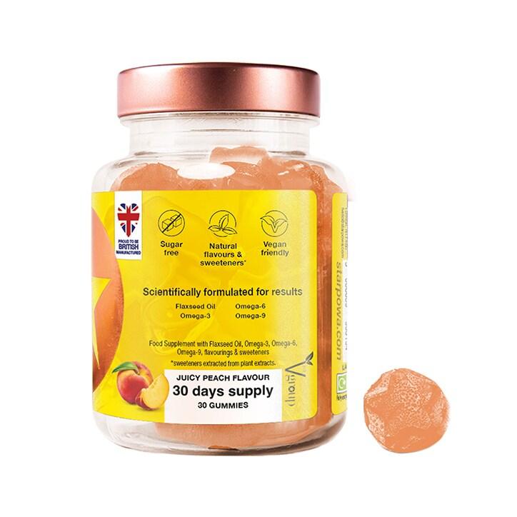 Starpowa Vegan Triple Omega 30 Gummies - BeesActive Australia