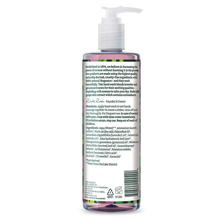 Faith in Nature Lavender & Geranium Hand Wash 400ml - BeesActive Australia