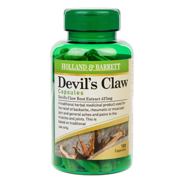 Holland & Barrett Devils Claw 100 Capsules - BeesActive Australia