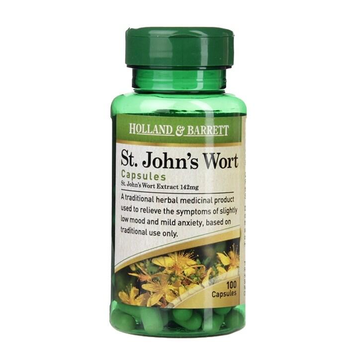 Holland & Barrett St John's Wort 100 Capsules - BeesActive Australia