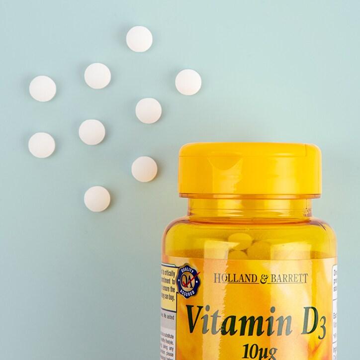 Holland & Barrett Vitamin D3 250 Tablets 25ug - BeesActive Australia