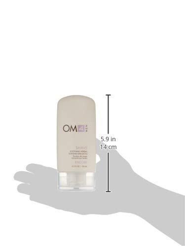 Organic Male OM4 Shave: Soothing Herbal Shaving Emulsion, 5.0 oz. - BeesActive Australia