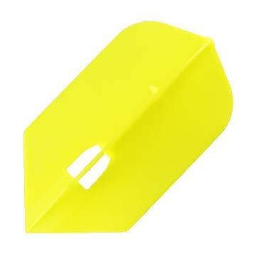 LSTYLE Dart Flights: L6 PRO Slim Shape - for Soft Tip and Steel Tip Darts Yellow - BeesActive Australia