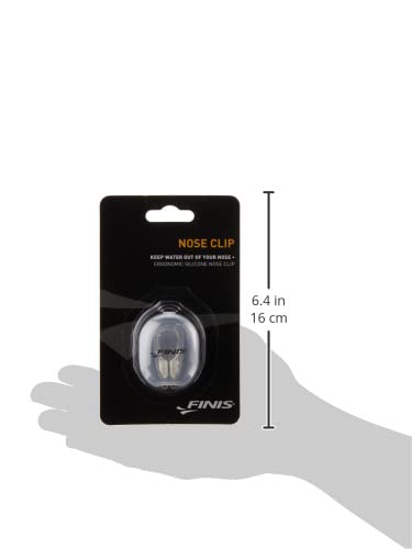 FINIS Nylon Nose Clip with Silicone Pads Clear - BeesActive Australia