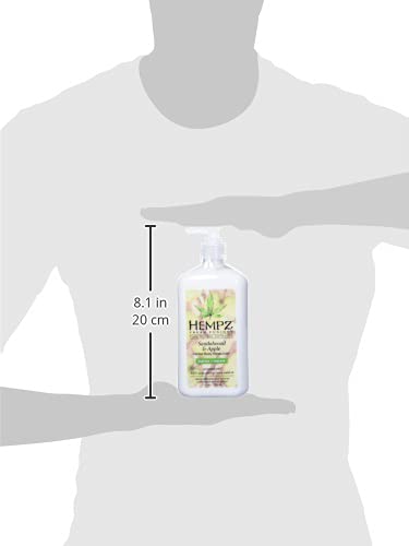 Hempz Sandalwood & Apple Herbal Body Moisturizer 17 Fl Oz (Pack of 1) - BeesActive Australia