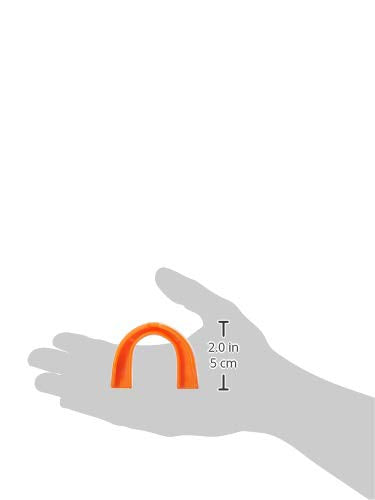 [AUSTRALIA] - Battle 2-Color Mouthguard (2-Pack), Orange, Adult 