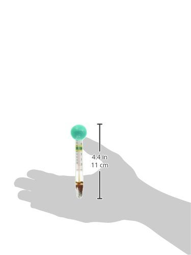 Penn-Plax Therma-Temp Floating Aquarium Thermometer Clear 4.25 in - PDS-030172371011 - BeesActive Australia