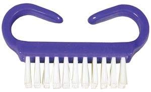 Handle Grip Scrub and Cleaning Brush for Toes and Nails (Pack of 12) Purple and white - BeesActive Australia