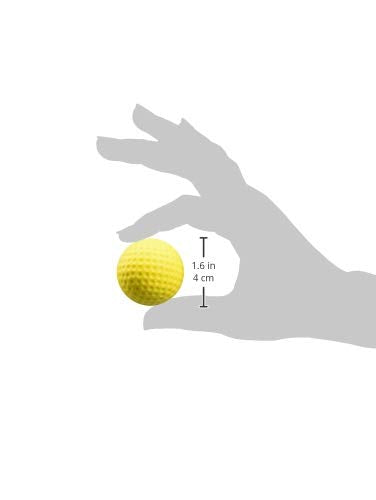 Jef World of Golf Gifts and Gallery, Inc. True Flight Foam Practice Balls (Yellow) - BeesActive Australia