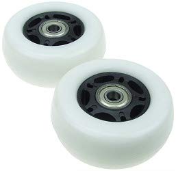 Wheels for Razor Crazy Cart - Premium 76mm x 30mm Crazy Cart V7+ Replacement Wheels (Set of 2) for Crazy Cart XL V3+ Razor Part W25143401048 - BeesActive Australia
