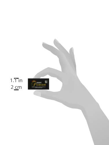 DERBY TOKAI Premium 100 Double Edge Razor Blades, Black, DBYBLK, 5 Count (Pack of 20) - BeesActive Australia