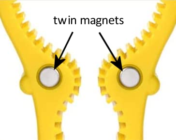 Lifeswonderful - Magnetic Jar Opener Gripper Tool for Tight Lids & Caps - for Those with Weak Hands, The Elderly, Arthritis - BeesActive Australia