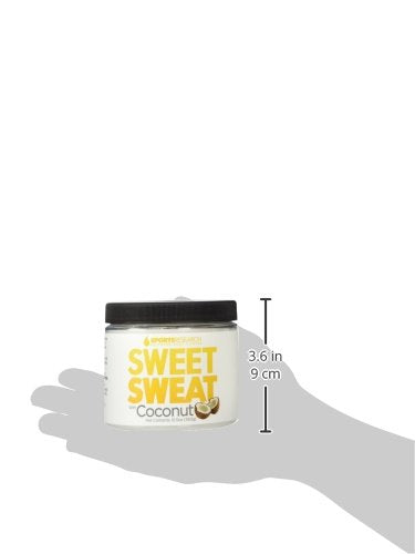 Sweet Sweat 'Workout Enhancer' Gel - Maximize your Exercise & Sweat Faster - 13.5oz Jar (Coconut Scent) Coconut - BeesActive Australia
