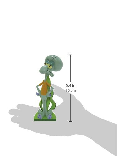 Penn-Plax Squidward Aquarium Resin Décor Ornament - Bring a Little Bikini Bottom and Spongebob to Your Tank - Stands 6.75" high - BeesActive Australia