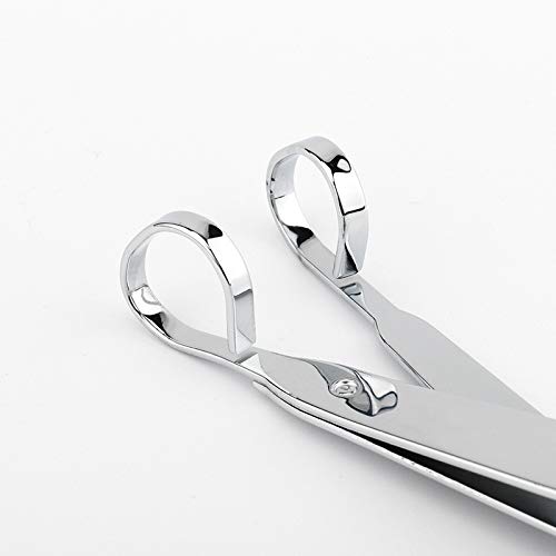 KRISMYA Nail Clippers,EZ Grip Nail Clipper Set,Carbon Steel Fingernail and Toenail Clippers for Seniors Long handle with Metal Case for Women and Man - Set of 2 (Small and Large) Silver 1 - BeesActive Australia