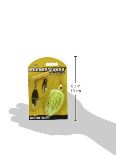 [AUSTRALIA] - Booyah Blade Spinner-Bait Bass Fishing Lure Double Willow (3/8 Oz) Chartreuse 