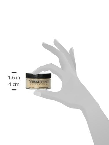 Dermablend Loose Setting Powder, Face Powder Makeup & Finishing Powder for Light, Medium & Tan Skin Tones, Mattifying Finish and Shine Control, 1oz Cool Beige - BeesActive Australia