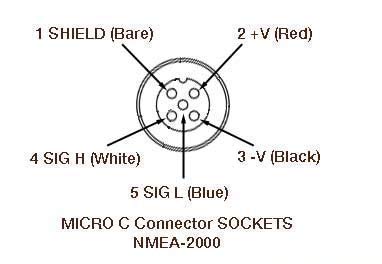 [AUSTRALIA] - NMEA 2000 (N2k) Micro-C T-Connector for Garmin Lowrance Simrad B&G Navico Networks. 