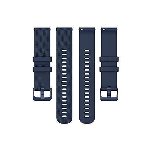 Smart Watch Band Compatible with chalvh/PUBU P20Z P9A/CanMixs/Popglory P22 Bands Straps Silicone Wrist Bands Adjustable Breathable Sport Strap Watch Band for chalvh Smart Watch for Women Men 6Pack - BeesActive Australia