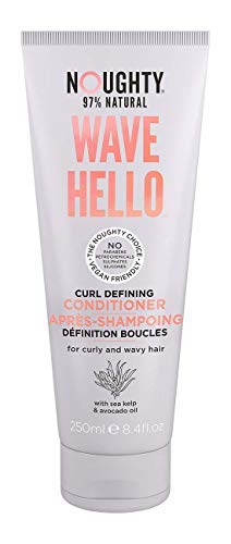(Pack of 2) Noughty Wave Hello Curl Defining SHAMPOO x 250ml & Noughty Wave Hello Curl Defining CONDITIONER x 250ml - BeesActive Australia