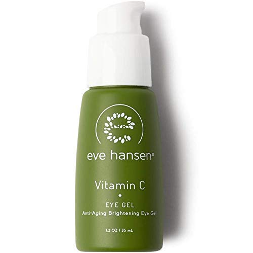 Eve Hansen Dermatologist Tested Vitamin C Eye Gel | Premium, Fragrance Free, Hypoallergenic Skin Brightening Spot Corrector, Eye Puffiness Treatment and Dark Circles Under Eye Treatment | 1.2 oz - BeesActive Australia