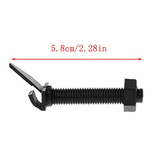 RLECS Archery Central Arrow Rest with Mounting Screw Plastic Screw On Arrow Rest Right Hand Outdoor Shoot Hunting Archery Recurve Bow Composite Accessory, Black - BeesActive Australia