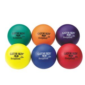 [AUSTRALIA] - S&S Worldwide UA011-6C Gator Skin 5" Dodge Ball Junior (Pack of 6) 