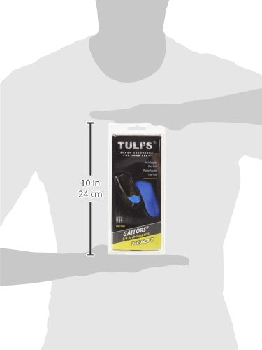 Tuli's Gaitors 3/4 Length Arch Supports - Light Weight & Shock Absorbing Insoles Large (UK 7.5-9.5) - BeesActive Australia