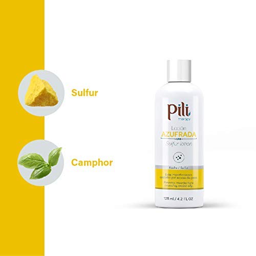 Pili Sulfur Lotion. Helps control oily skin. For face and body. 4.2 fl.oz. - BeesActive Australia