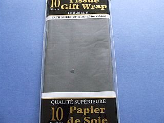 26" x 20" Black Tissue Paper Sheets, 10ct - BeesActive Australia