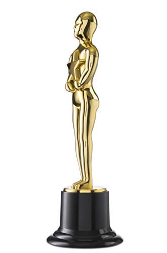 Prextex 10-Inch Gold Award Trophy for Trophy Awards and Party Celebrations, Award Ceremony, and Appreciation Gift, - BeesActive Australia