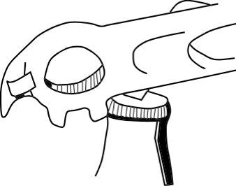 Aidapt Plastic Multi use Tin Opener - Designed for Users with Limited Dexterity, Arthritis or Weakened Grip. Great Kitchen Tool. No More Broken Fingernails. Open Tins, Jars, Bottle Lids and Cans. White and Green - BeesActive Australia