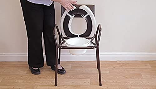 NRS Healthcare Soft Padded Raised Toilet / Commode Seat - 50 mm (2 inch) 50 mm (2-inch) - BeesActive Australia