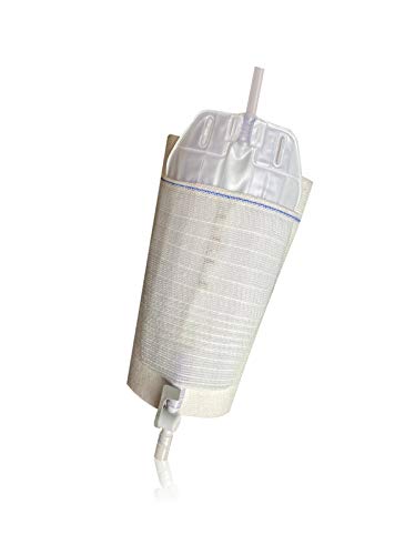 E&E Urine Leg Bag Holder - Bladder Fluid Retention Bag Sleeve, Non-Latex, Washable, 1 Pack, Medium MEDIUM (36-55cm) - 1pc Pack - BeesActive Australia
