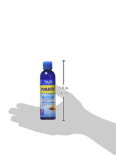 API PIMAFIX Fish remedy, Contains all-natural extract from West Indian Bay Trees to rapidly and safely treats fungal infections on fish body and fins, Use daily for a week when treating infections 4-Ounce - BeesActive Australia