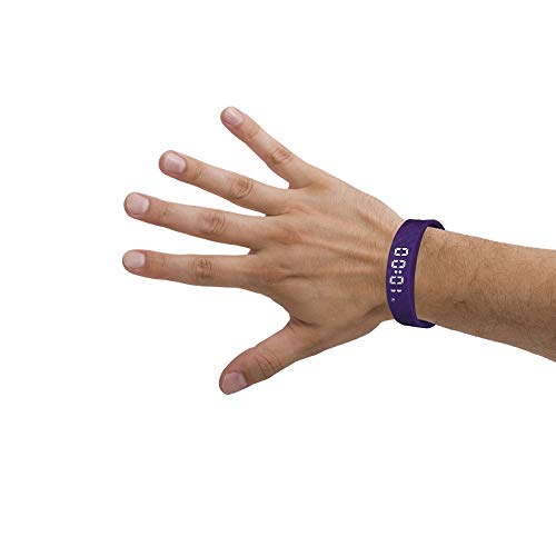Purple Pivotell Vibratime Vibrating Pill Reminder Alarm Watch - with up to 12 Daily Alarms - BeesActive Australia