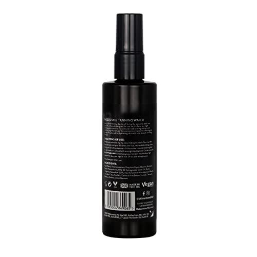 Face Self Tanning Water Aloe Vera 150ml - Self Tan Face Mist, Face Tan, Vegan, DHA Natural Tanning Active no biscuit smell, Tropical smelling - BeesActive Australia