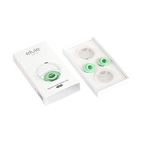 Elvie Pump Double Electric Breast Pump Valve and Spout Kit | Breastfeeding & Breast Pump Parts for Baby Breast Milk Storage and Expressing - 2 Units - BeesActive Australia