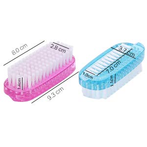 Two-sided Hand and Nail Brush Fingernail Brush Scrub Cleaning Brush for Toes (4 pack) - BeesActive Australia