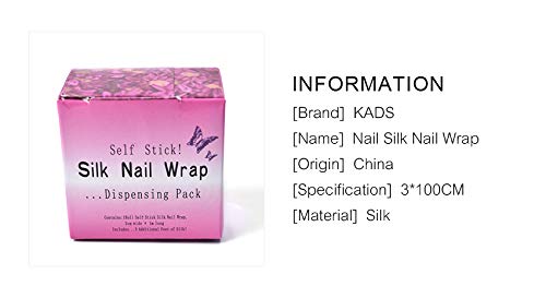 KADS Nail Fiberglass & Silk Nail Wrap System for Gel Nail Extension - BeesActive Australia