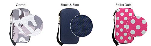 All-in Lite Diabetic Kit Case (Black & Blue) : for Glucose Meter, Test Strips, Lancets, Pens Black & Blue - BeesActive Australia
