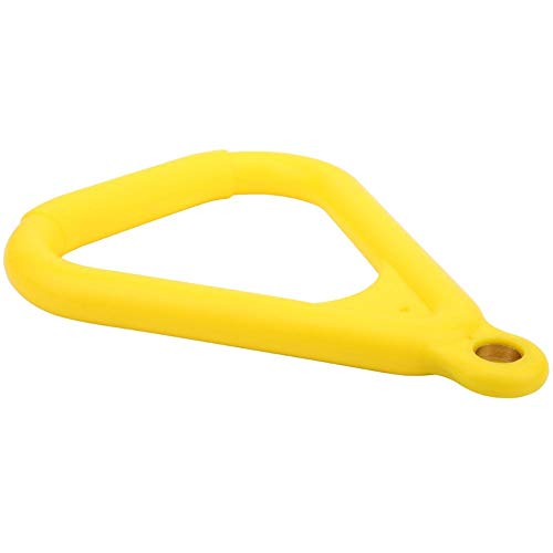 Alomejor Pull Up Ring Kids Gymnastic Rings for Upper Body Strength Fitness Training Exercise Pull Ups(Yellow) - BeesActive Australia