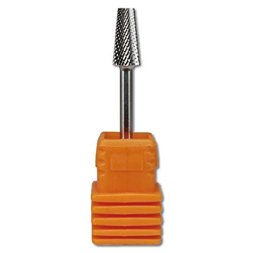 C & I Tapered Barrel Nail Drill Bit for Electric Nail Drill Machine of Nail Art (Grit Fine, Silver) Grit Fine - BeesActive Australia